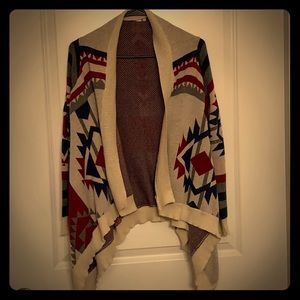 Tribal open Sweater- S/M fit